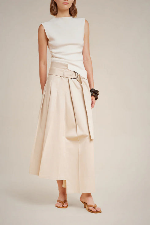 LIVIANA CONTI ASYMMETRIC SKIRT